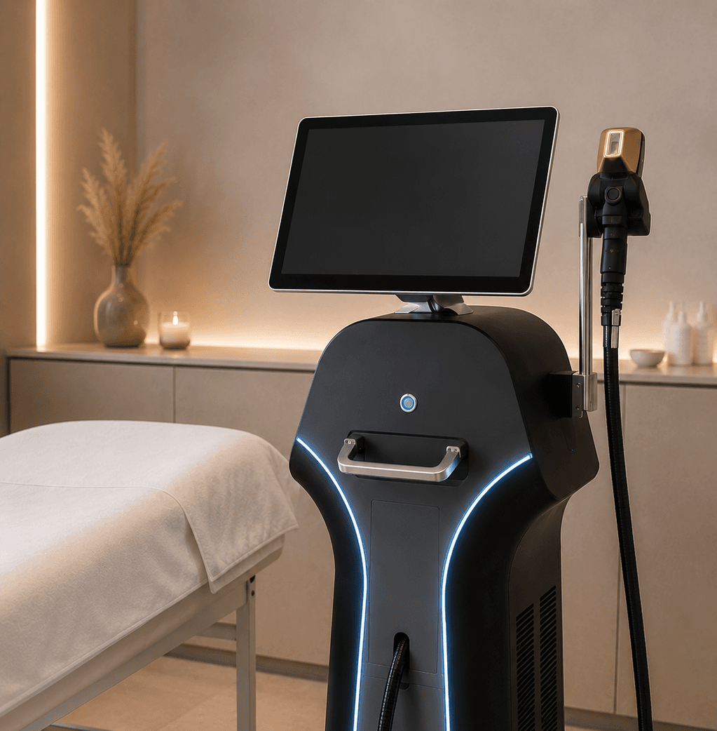 Aparat Radiant w gabinecie